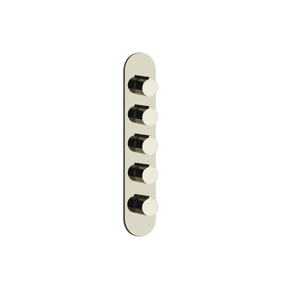 Gessi Tondo Wellness Hochleistungs-Unterputzthermostat mit 4 separaten Wegen