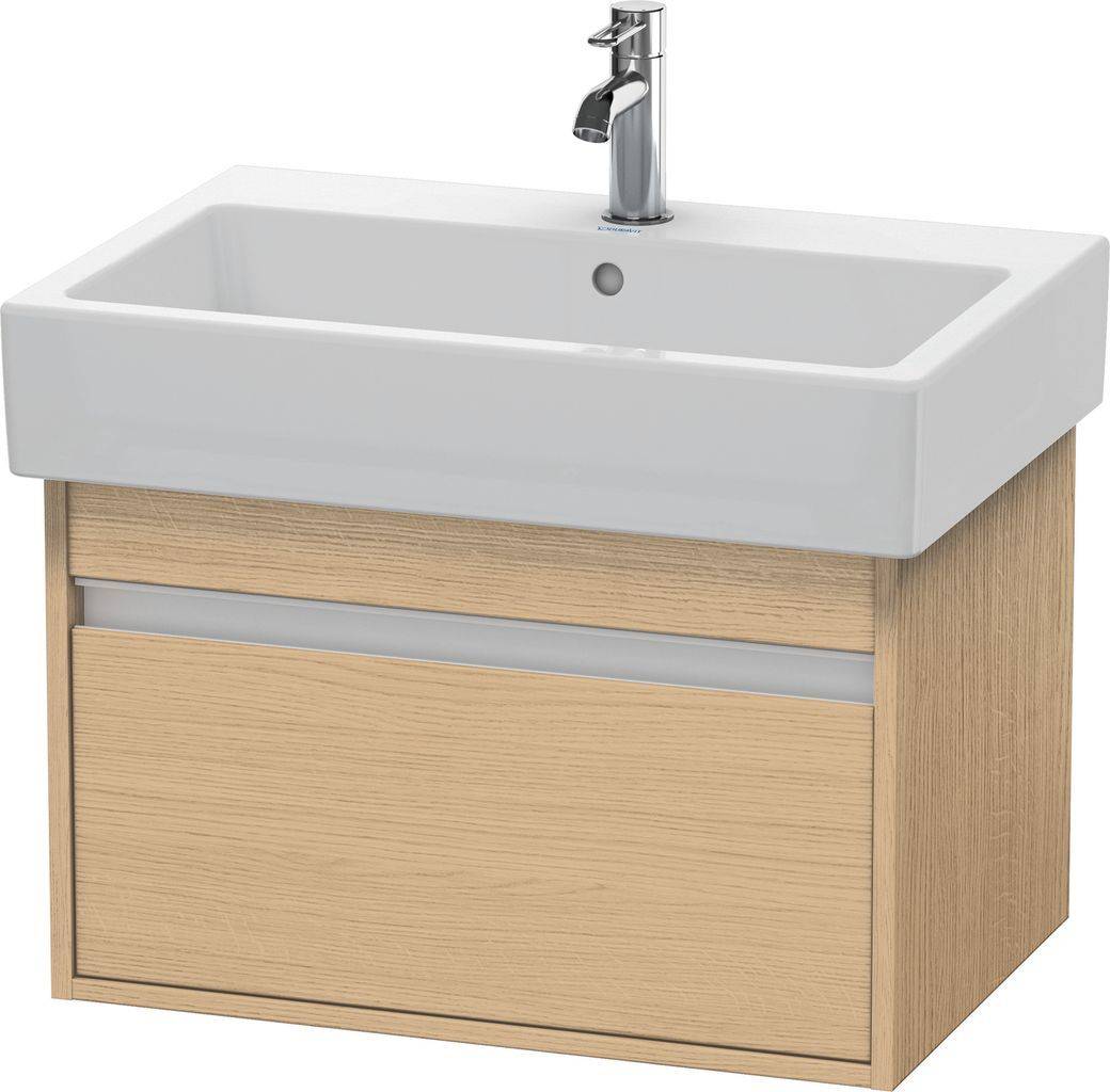 Duravit Ketho Waschtischunterbau wandhängend KT6684 für Vero Waschtisch