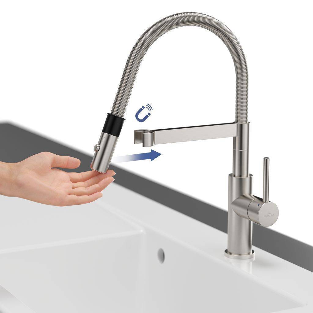 Steel Expert Compact Küchenarmatur
