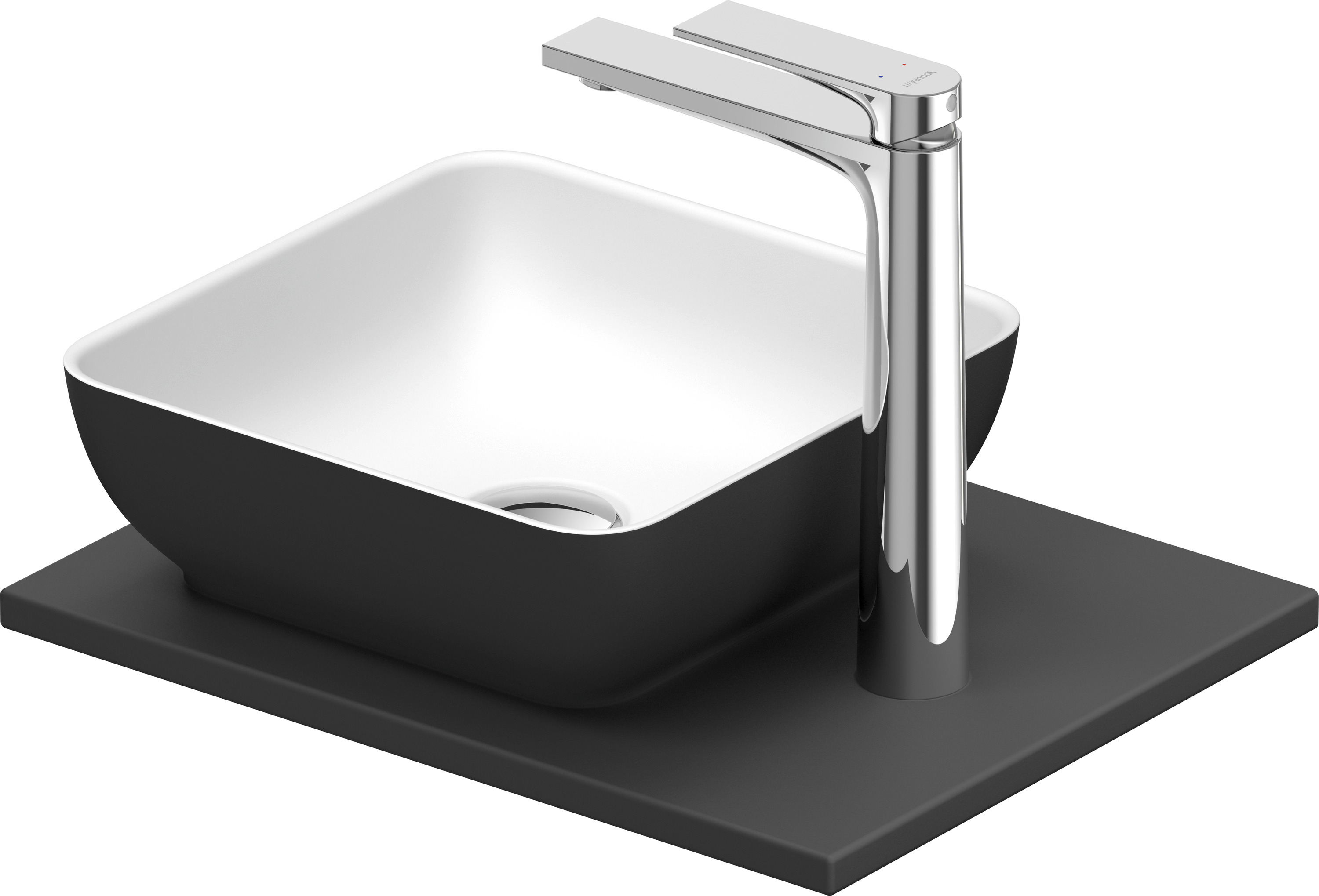 Duravit Sivida Waschtisch mit Konsole 410 x 123 x 500mm