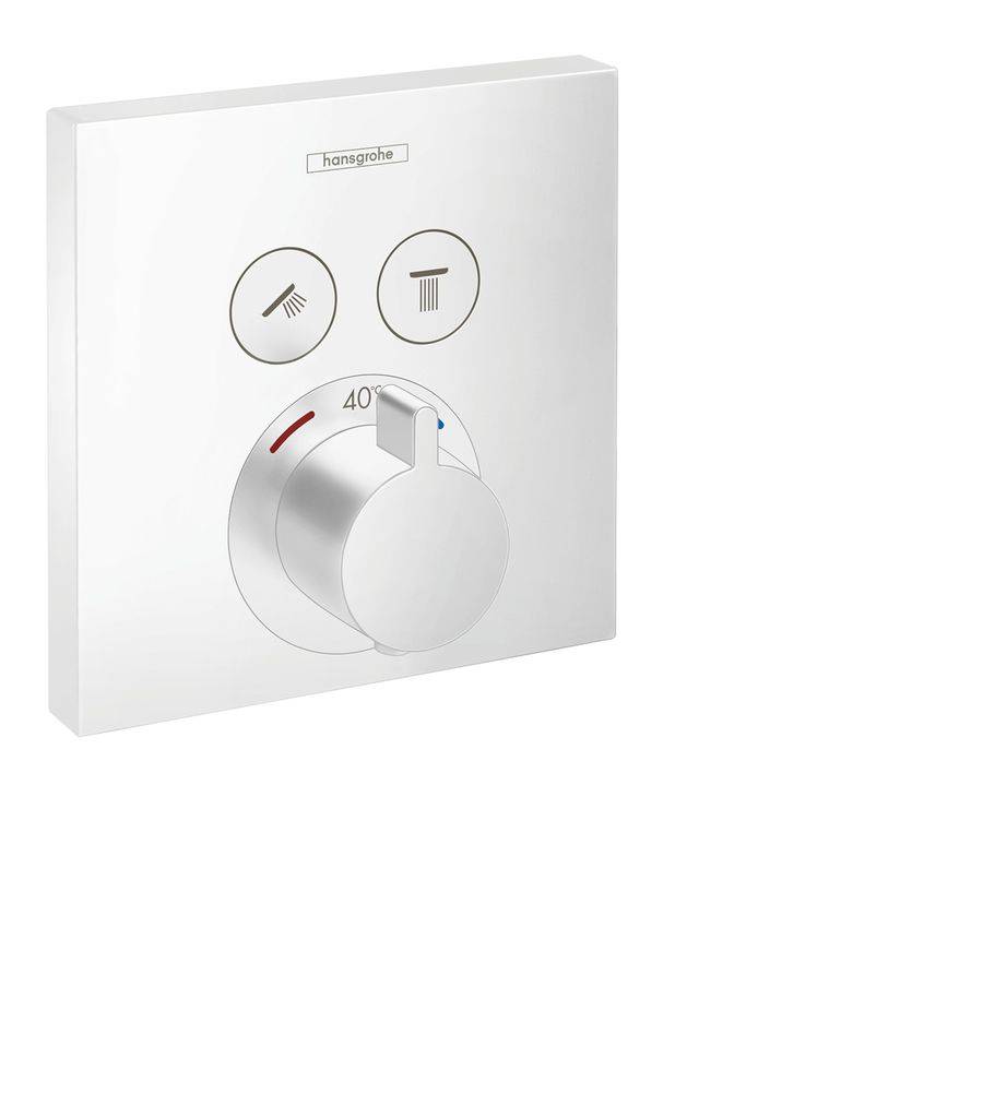 ShowerSelect Thermostat Unterputz für 2 Verbraucher