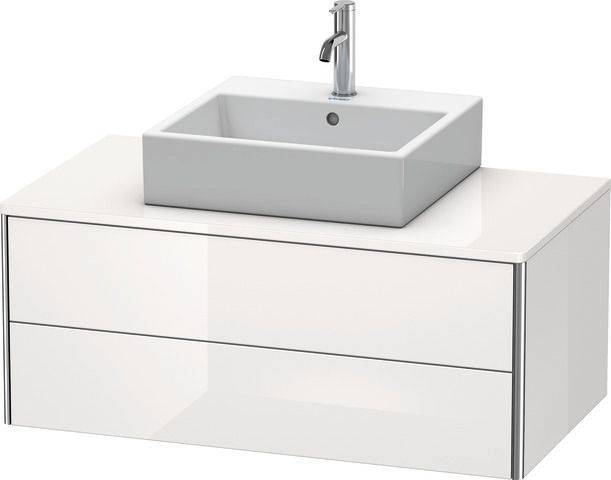 Duravit XSquare Waschtischunterbau für Konsole XS4911, 2 Schubkästen, 1000 x 548mm