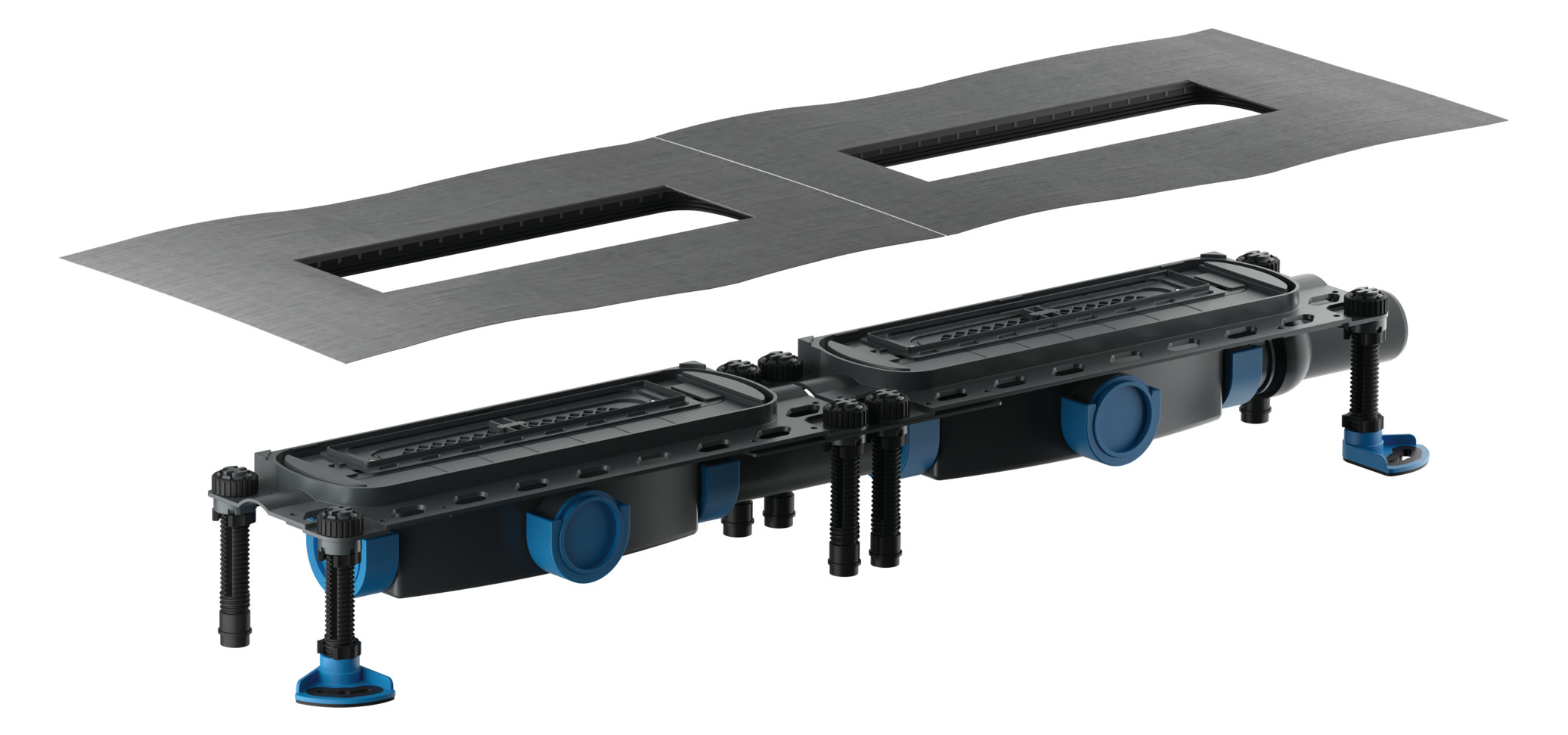 DallFlex 2.0 Ablaufgehäuse Duo DN40