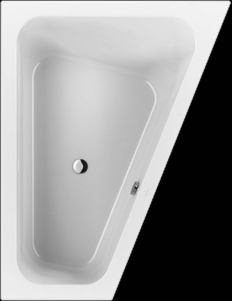 Villeroy & Boch Loop & Friends Square Badewanne mit eckiger Innenform, 1750 x 1350mm