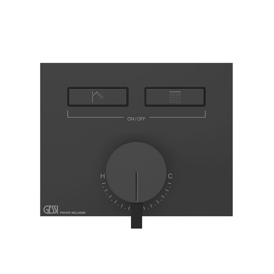 Gessi Hi-Fi Unterputz-Einhebelmischer für 2 Verbraucher