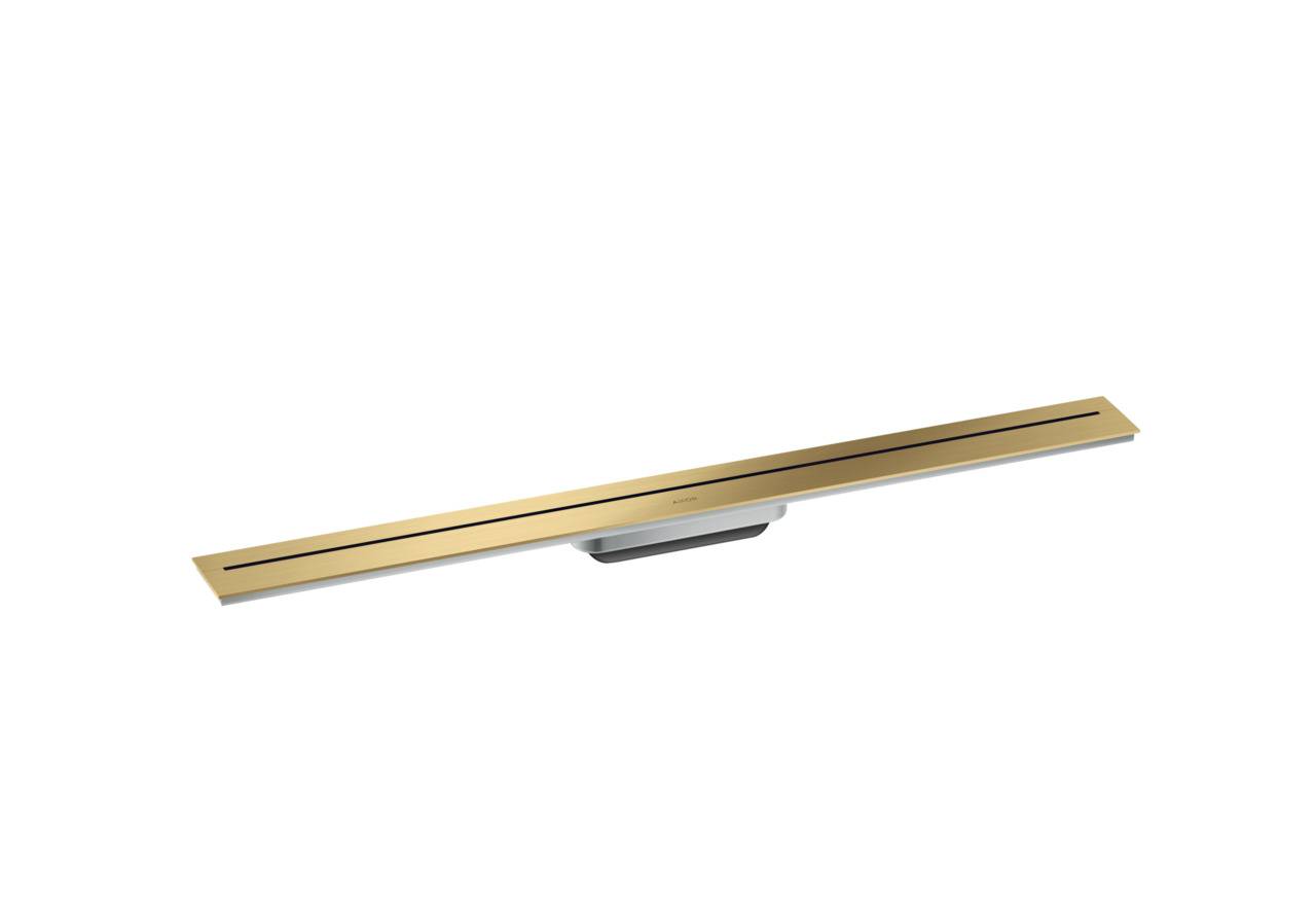 Drain Duschrinne zur Wandmontage 900mm Brushed Gold Optic
