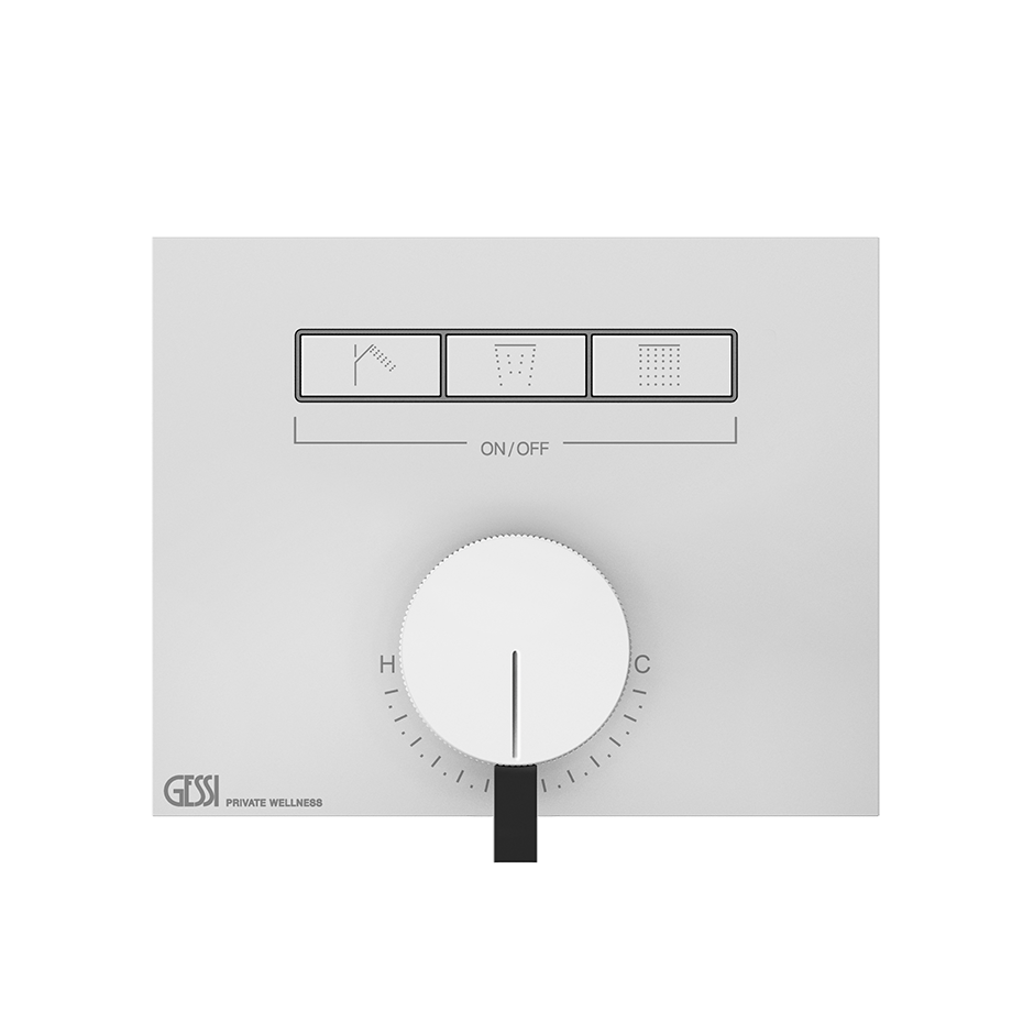 Hi-Fi Unterputz-Einhebelmischer für 3 Verbraucher