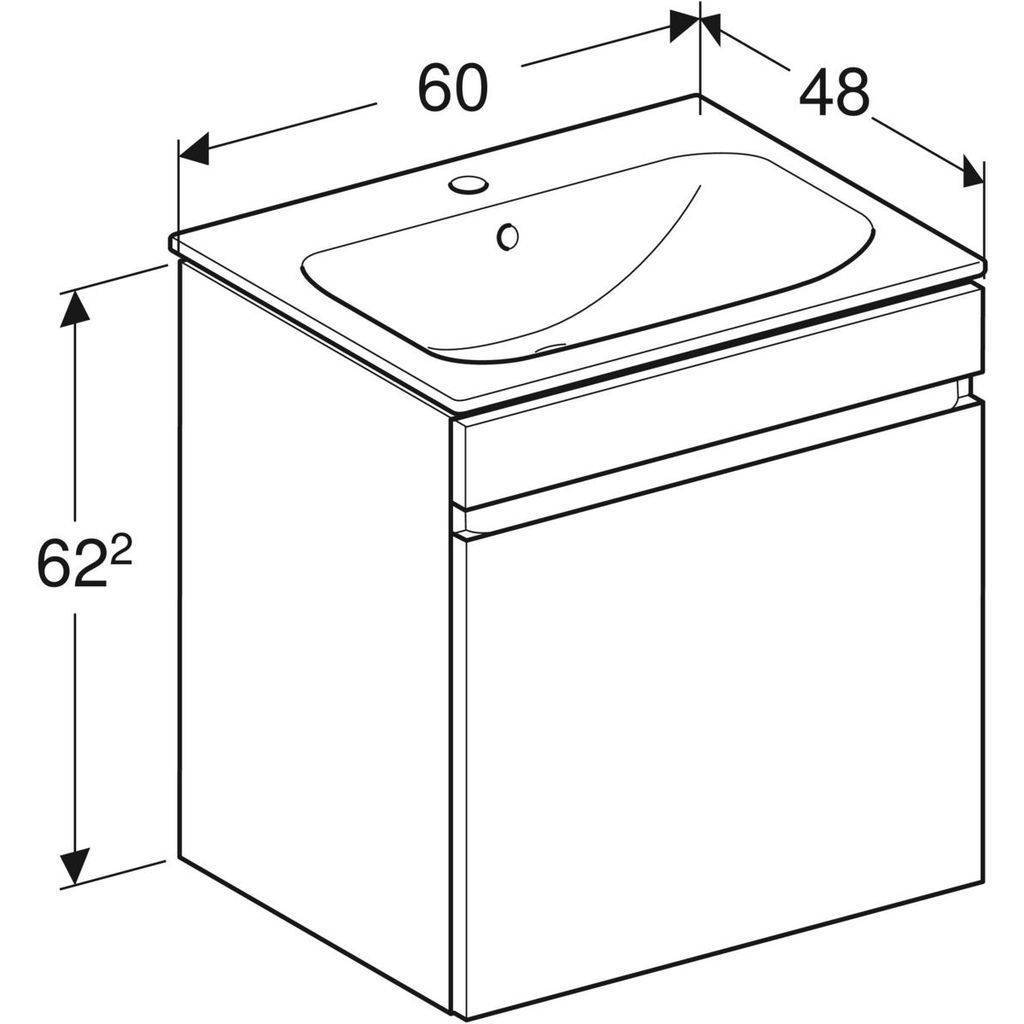 Renova Plan bathroom furniture set 60cm