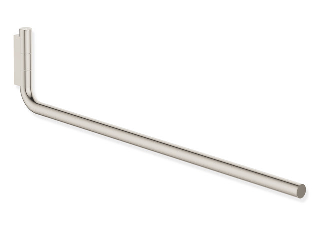 HEWI Serie 480 Handtuchhalter einarmig Nickel glänzend