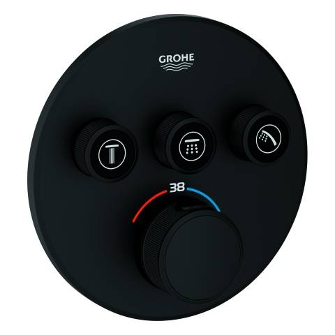 GROHE Thermostat Grohtherm SmartControl 29508 Phantom Black