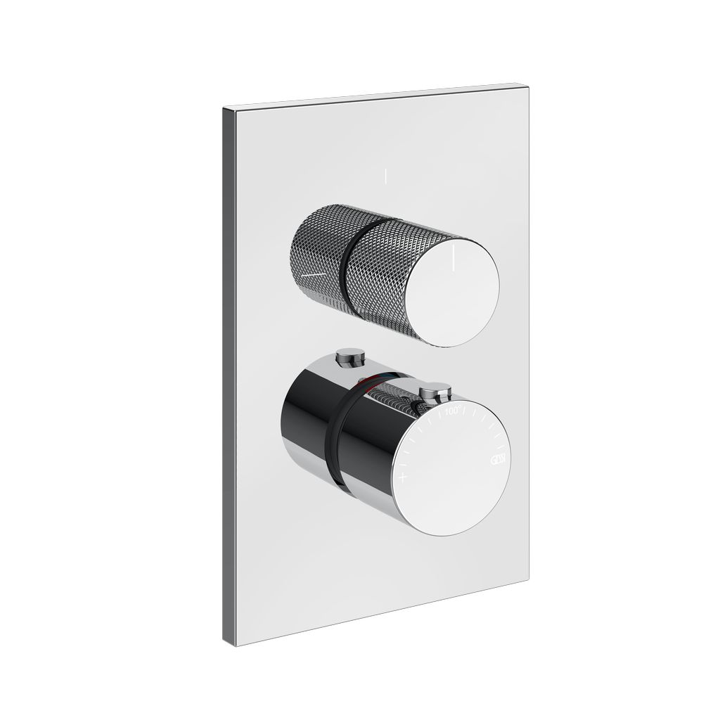 Gessi Inverso Diamanto 2-Wege-Brause-Thermostat chrom