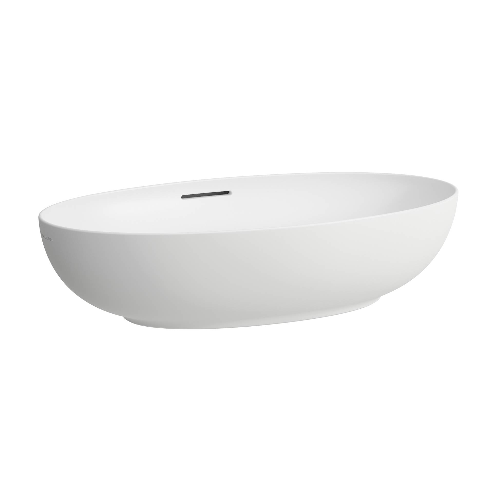 IlbagnoAlessi Aufsatzwaschtisch 70 x 40,5cm ohne Hahnloch