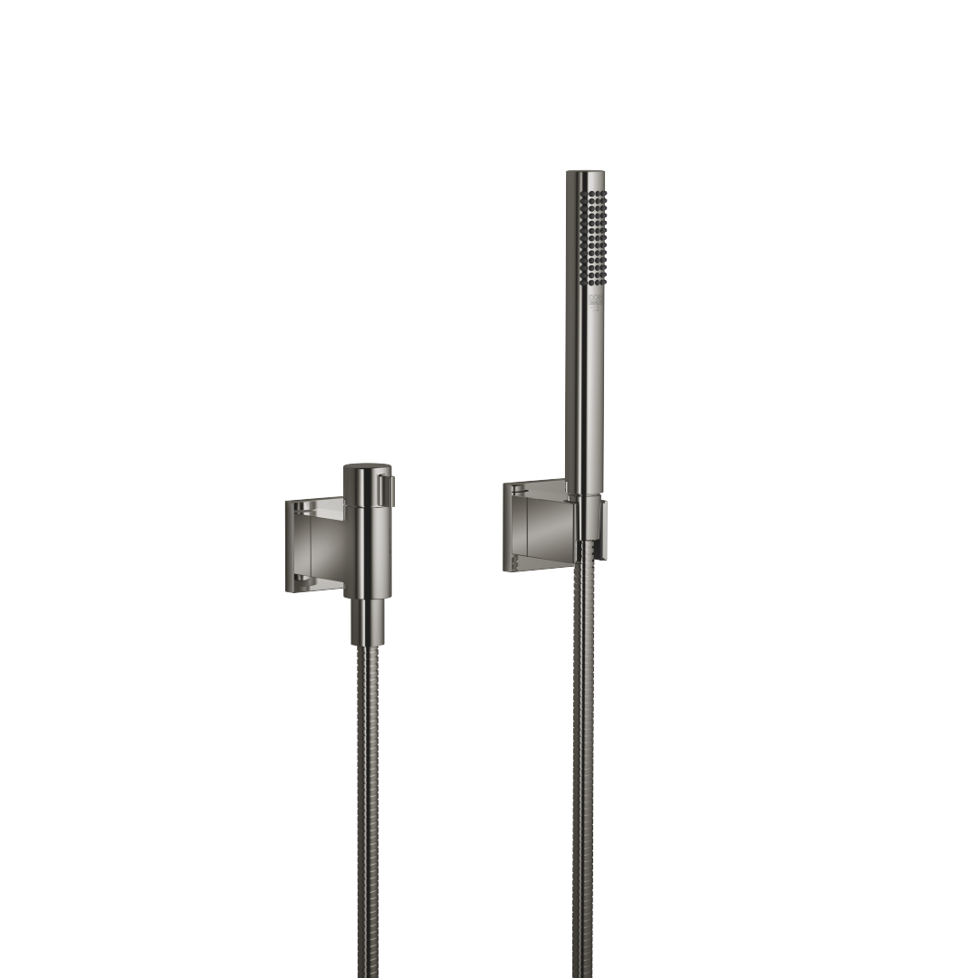 Dornbracht Schlauchbrausegarnitur mit Einzelrosetten mit Ventil, mit FlowReduce