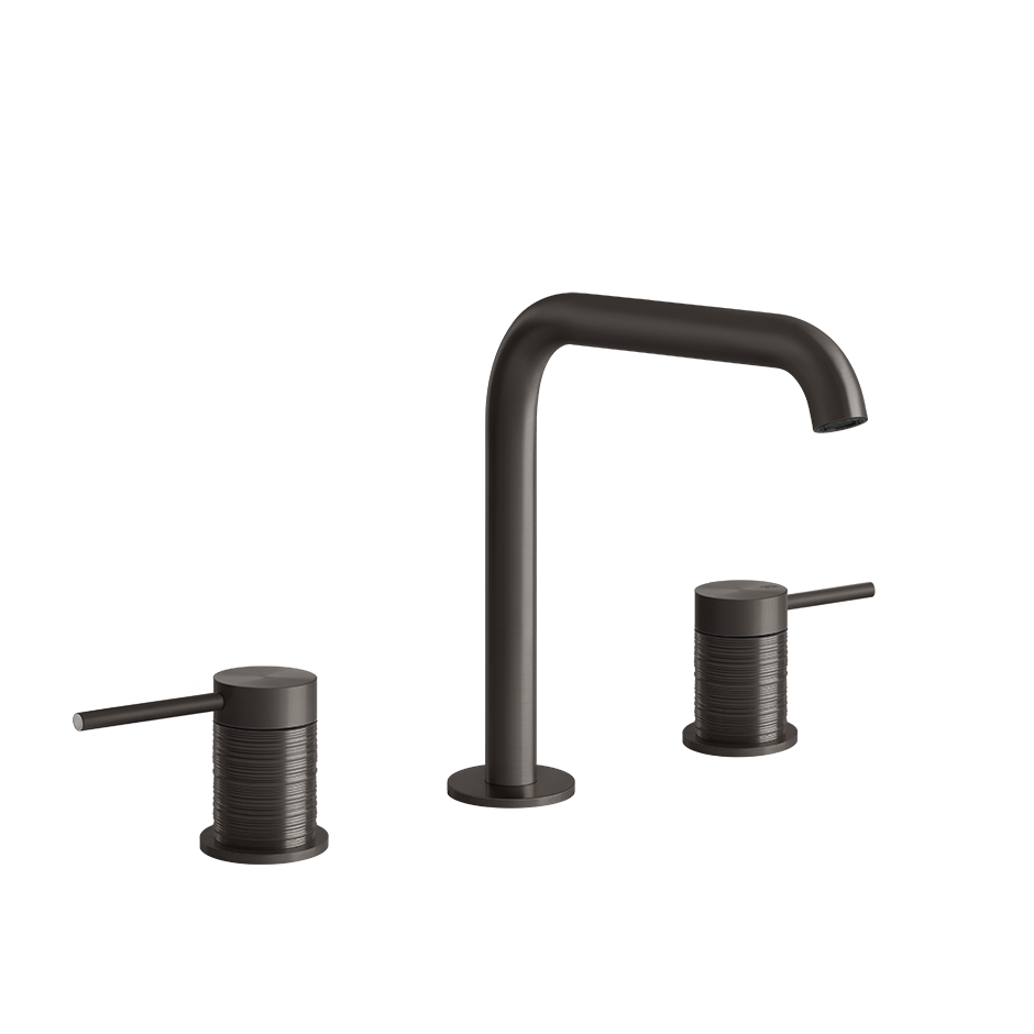 Gessi 316 Trame 3-Loch-Waschtischarmatur 162mm hoch