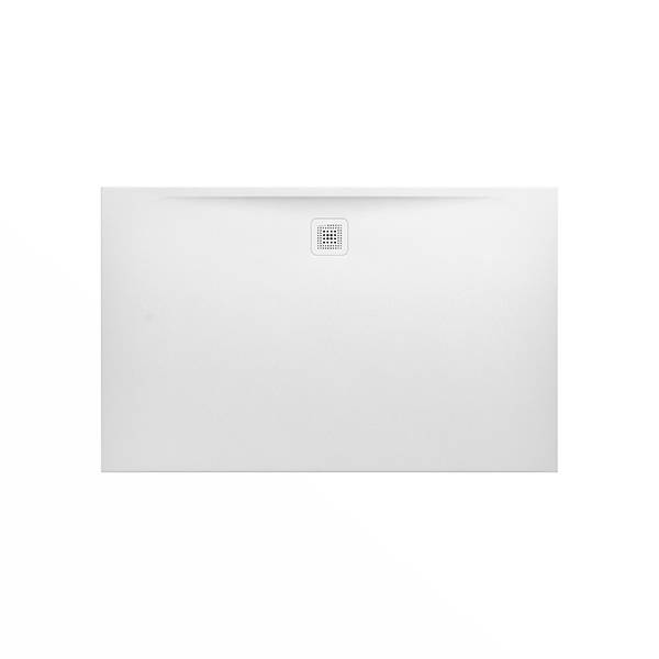 LAUFEN Pro Duschwanne (aus Marbond) 1600 x 1000mm (Ablauf seitlich, lange Seite)