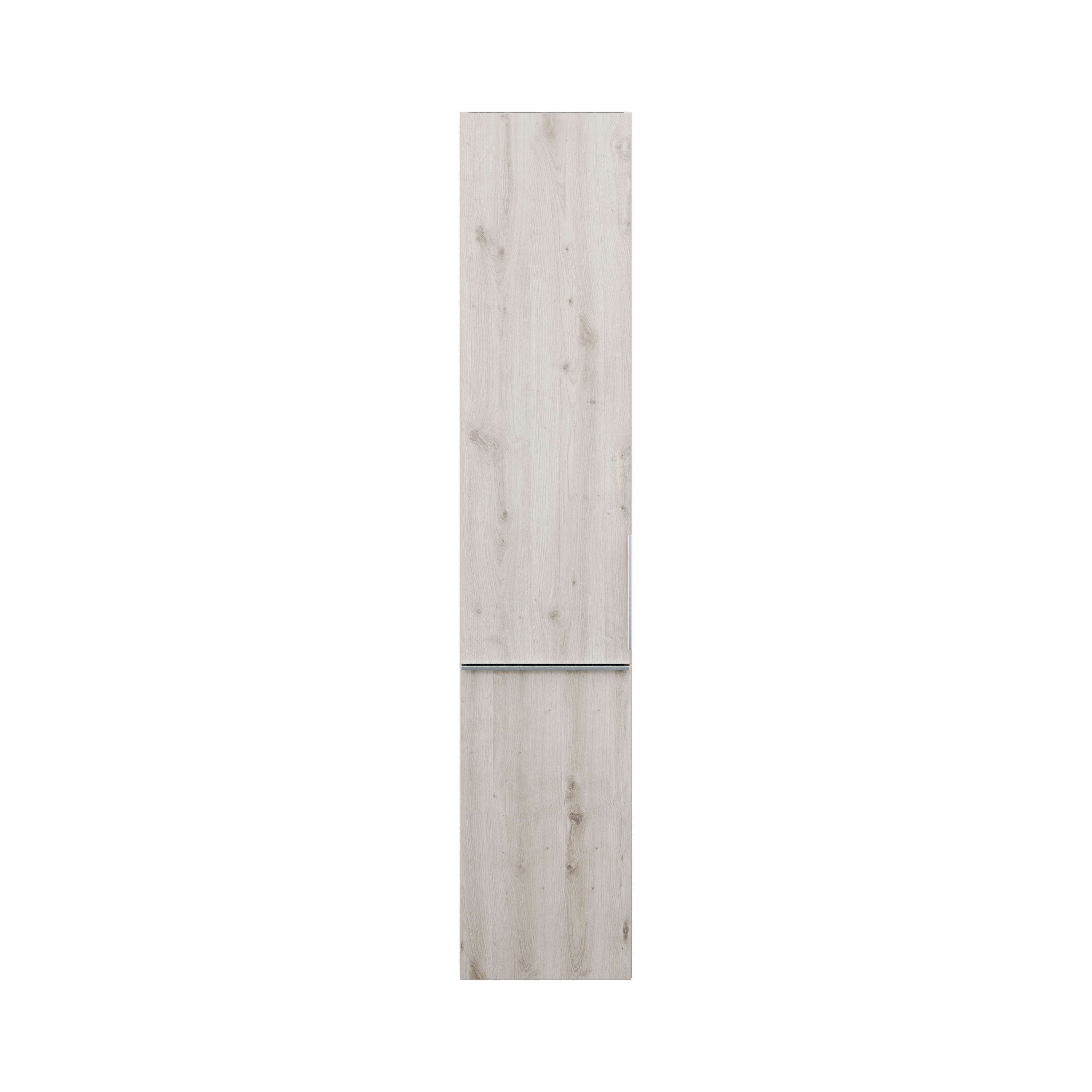 burgbad Eqio Hochschrank mit Wäschekippe 1760x350x320 Eiche Dekor Silber