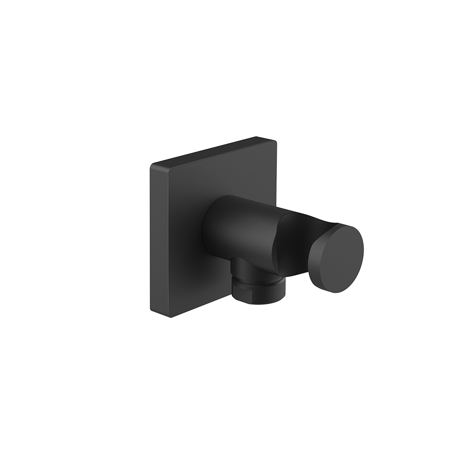 Gessi Emporio Dusche Wandanschlussbogen mit Brausehalter