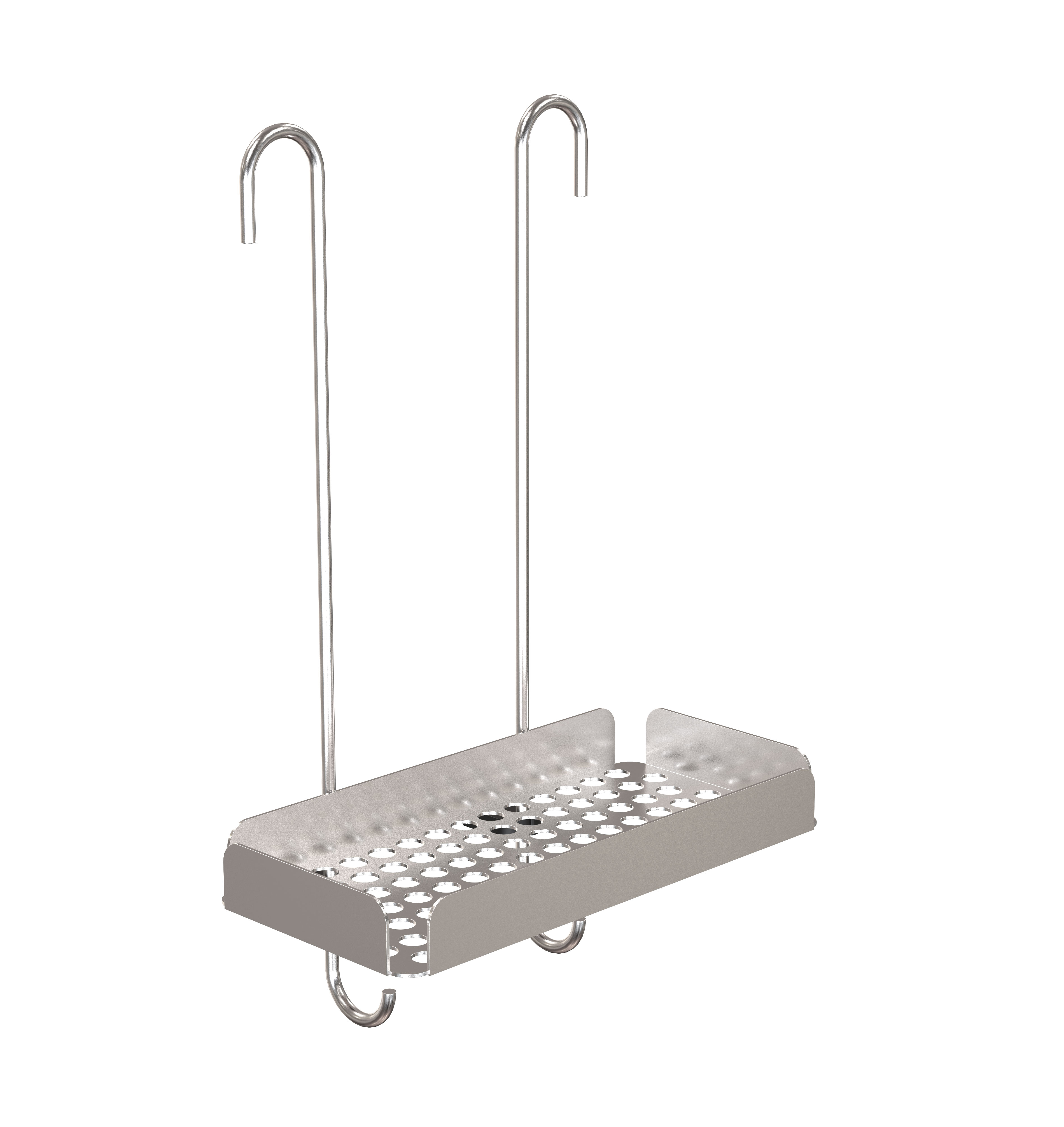 NOVA2 Shower tray 1947-2 stainless steel brushed
