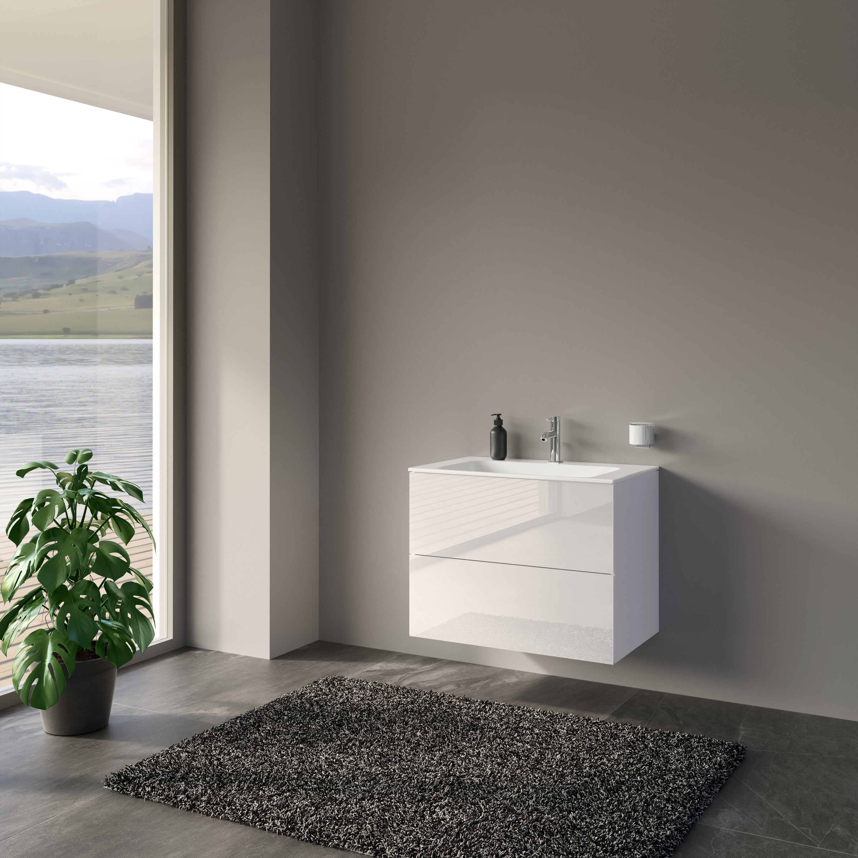 ALVEUM Badmöbelset 80cm