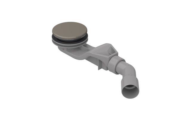 Ablaufgarnitur Solid 30 mit Anti-Rutsch-Pro für glasierten Deckel