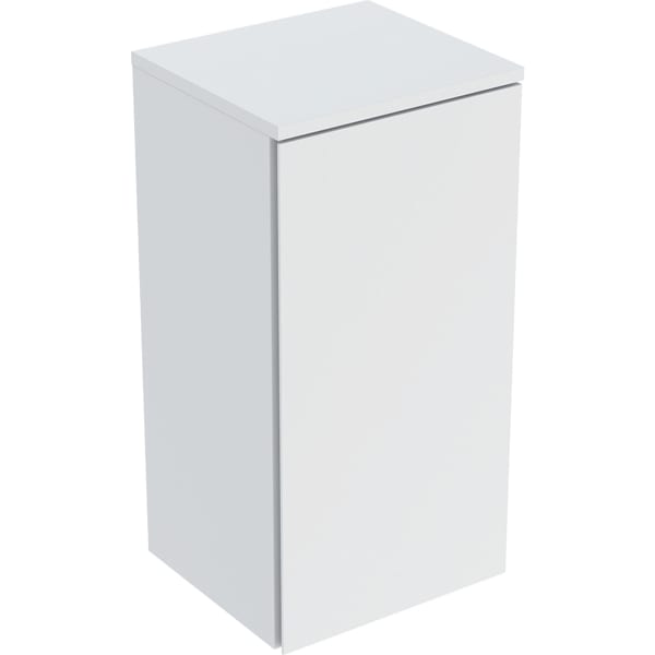Renova Plan Seitenschrank mit 1 Tür 33x65x29,7cm, weiß/lackiert seidenmatt