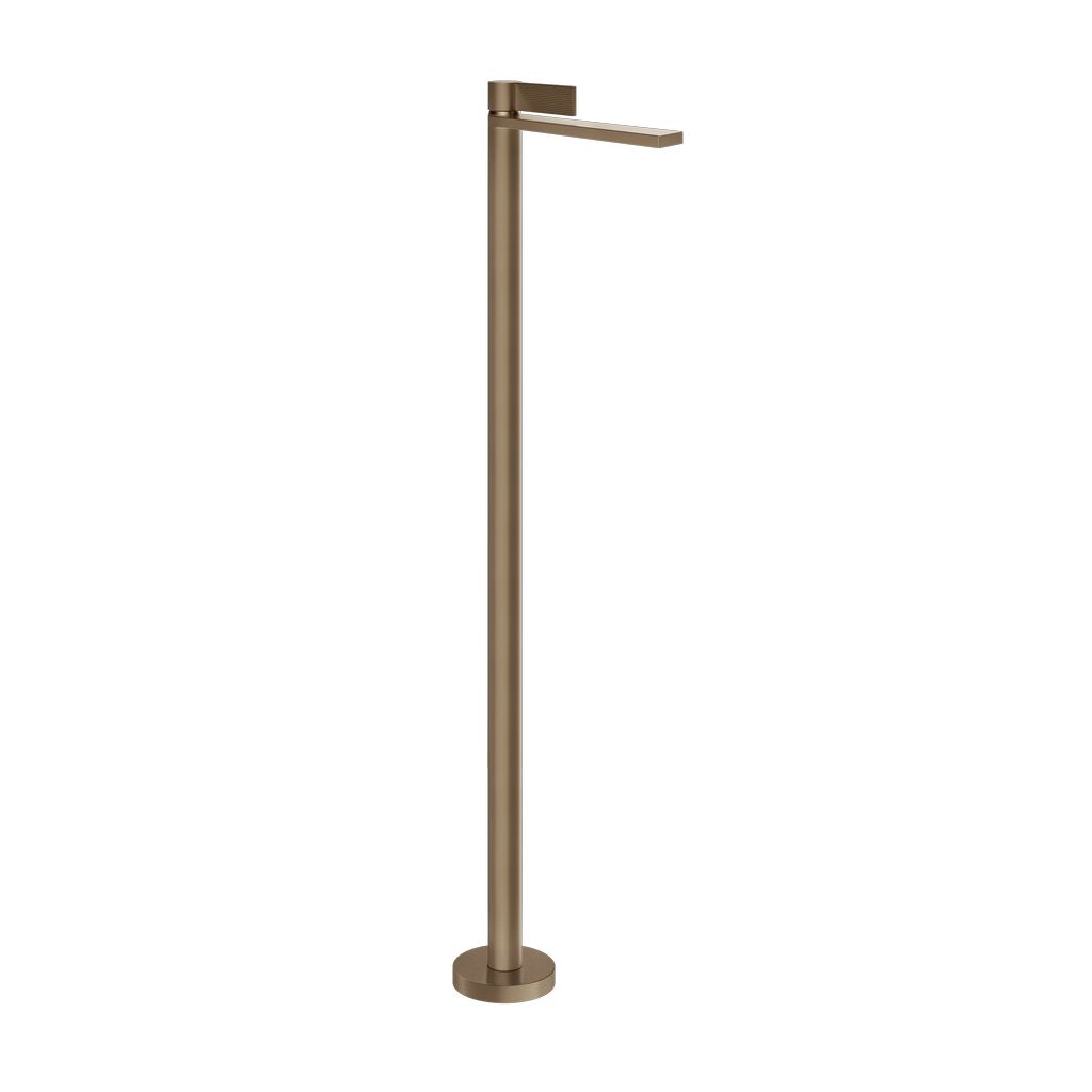 Gessi Inverso Rigato freistehende Waschtischarmatur Coffee bronze gebürstet PVD
