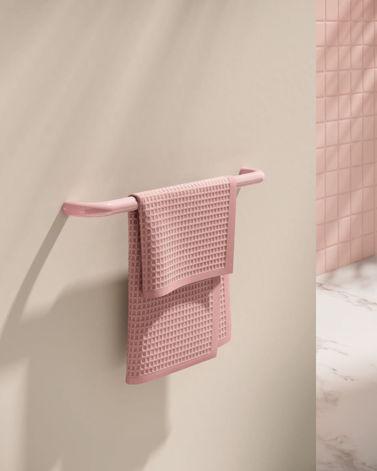 Barbie™ x HEWI bath towel holder