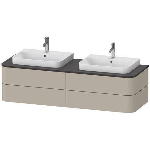 Duravit Happy D.2 Plus Waschtischunterbau für Konsole, 1600 x 550mm
