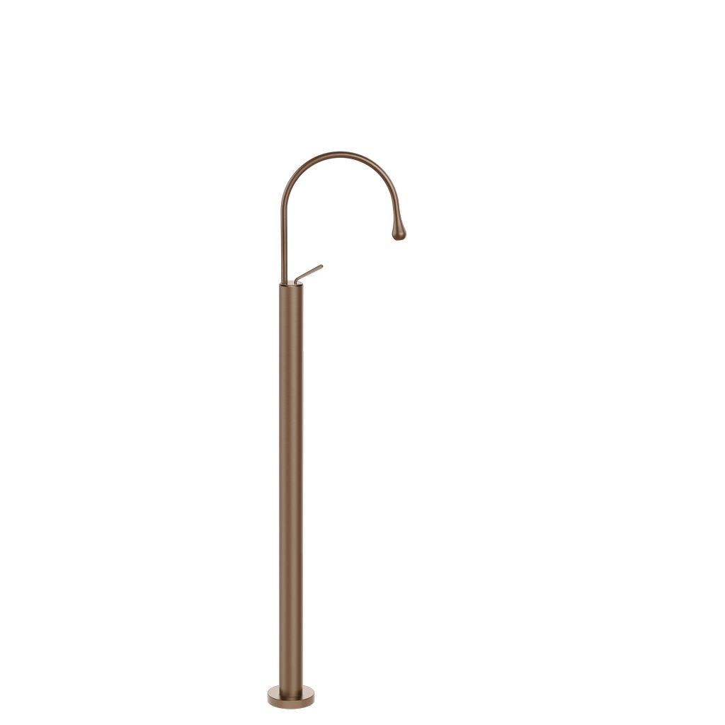 Gessi Goccia freistehende Waschtischarmatur mit 244mm Ausladung