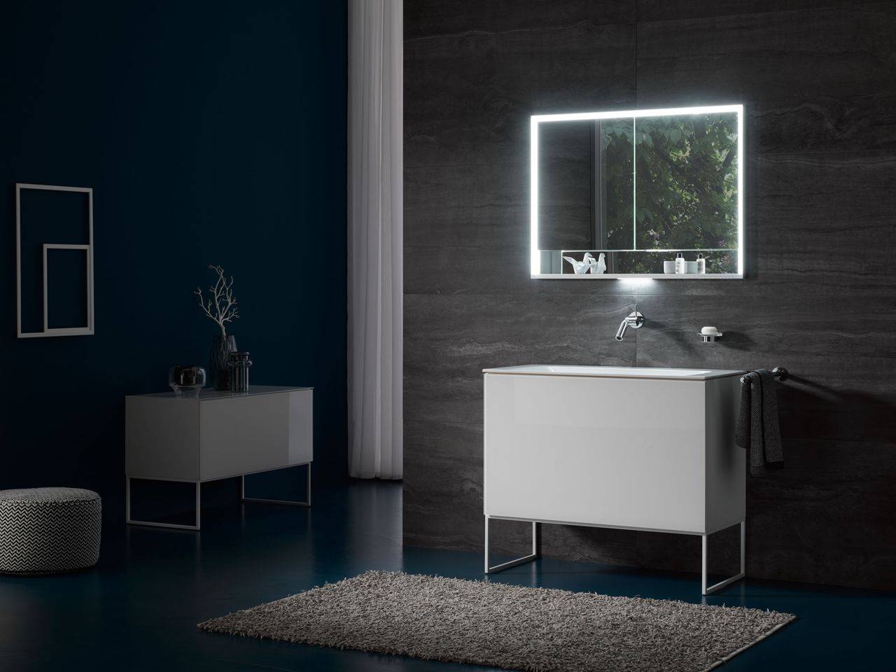 Royal Lumos Aufputz-Spiegelschrank  1050 x 735 x 130mm