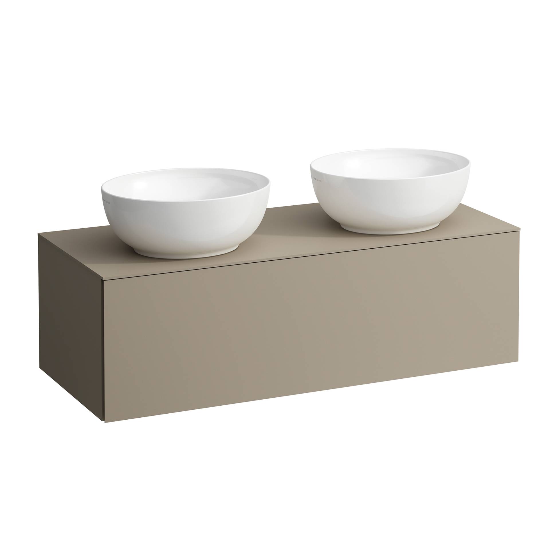 LAUFEN IlbagnoAlessi Waschtischunterschrank 120cm Perlbeige