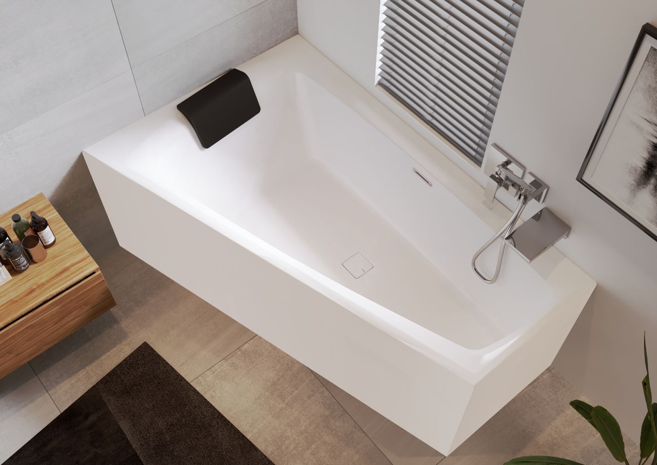 Still Smart Plug & Play Badewanne 170 x 110cm Ausführung links