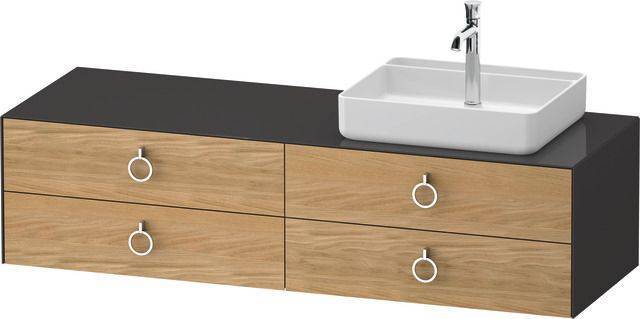 Duravit White Tulip Waschtischunterbau 1600 x 550mm
