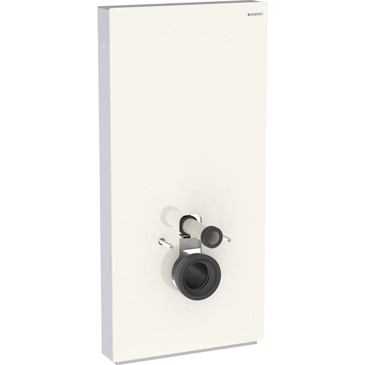 Monolith Plus Sanitärmodul für Wand-WC, 101cm, Frontverkleidung aus Glas