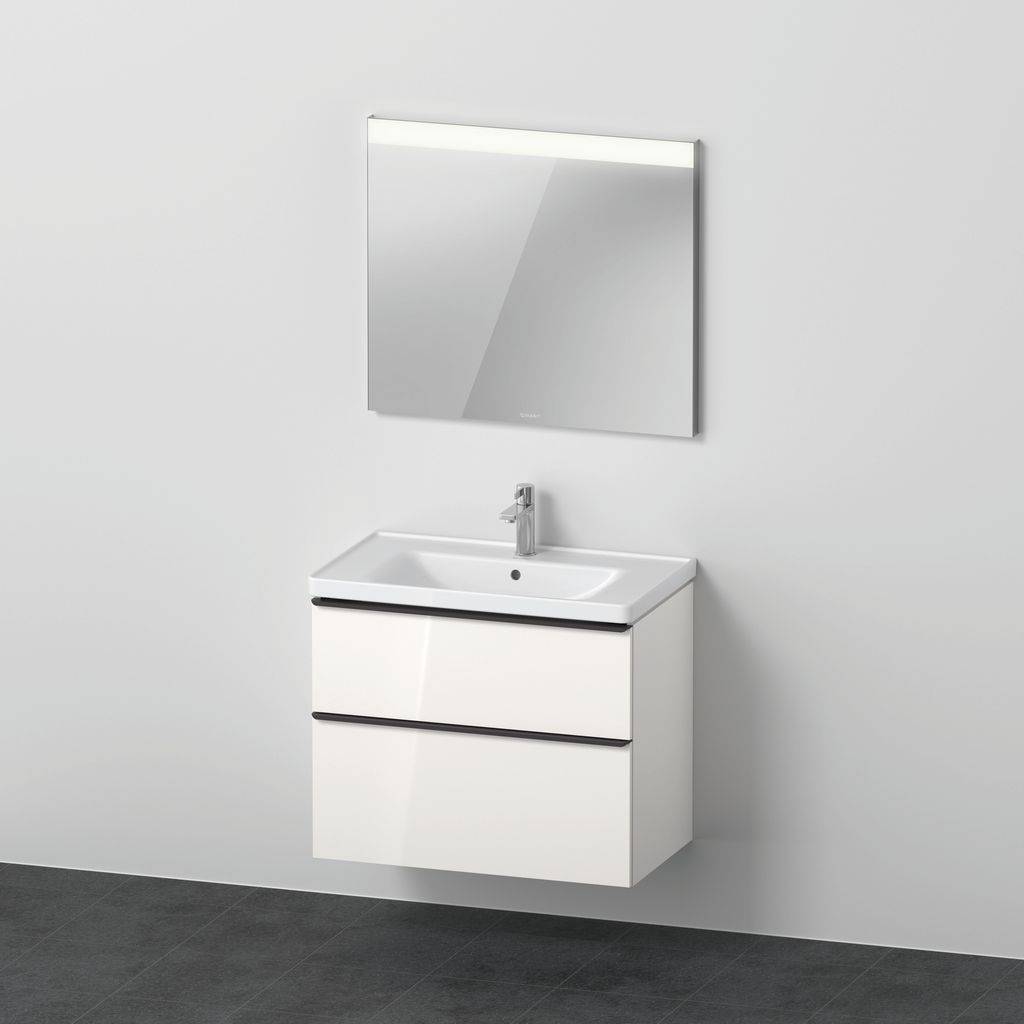 Duravit D-Neo Möbel-Set wandhängend, mit eckigem Spiegel, 800x480x2000 mm