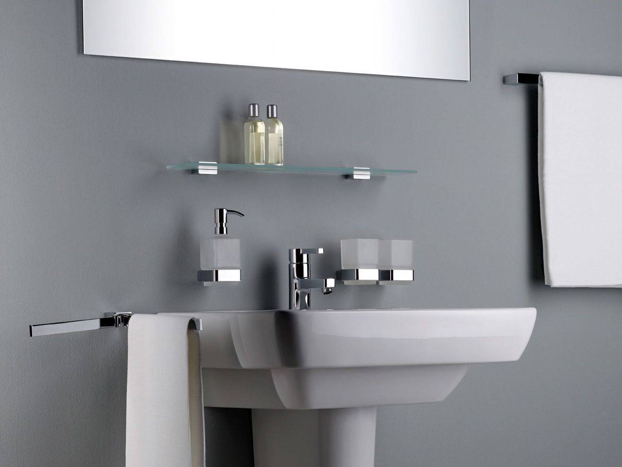 loft Glashalter Wandmodell
