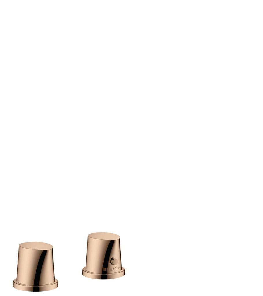 Starck Organic 2-Loch Wannenrandarmatur
