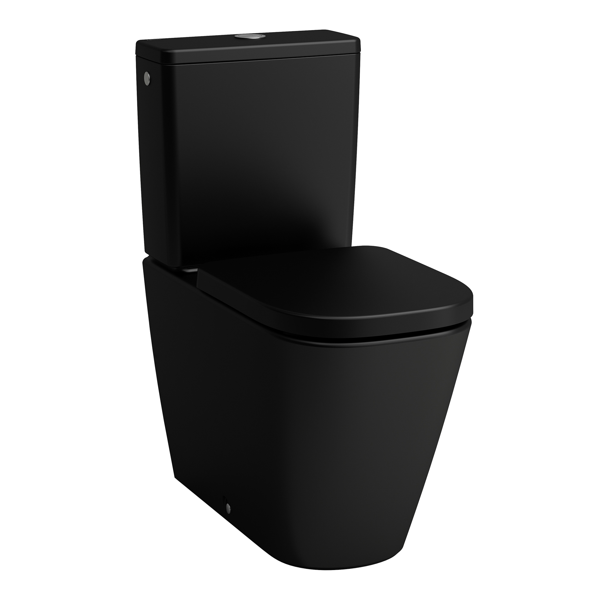 LAUFEN MEDA spülrandloses Stand-WC-Kombination, Silent Flush