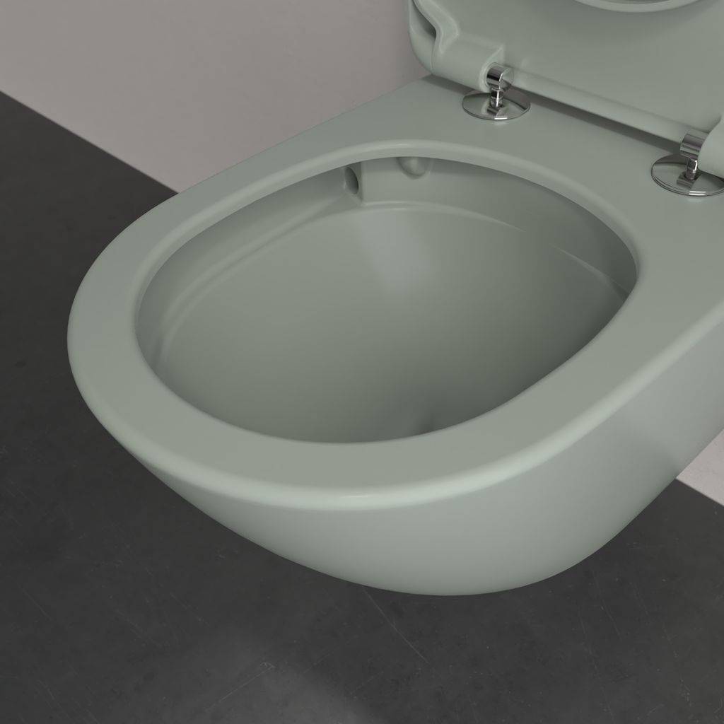 Antao Tiefspül-WC spülrandlos Morning Green CeramicPlus