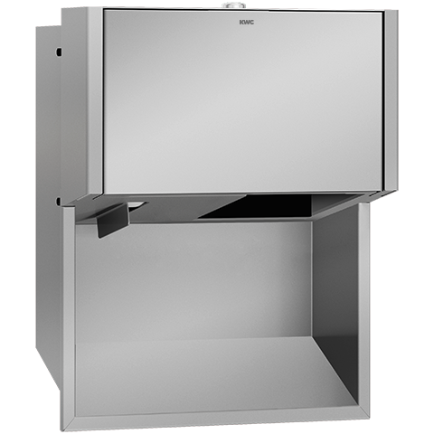 KWC Professional EXOS WC-Doppelrollenhalter für Unterputzmontage