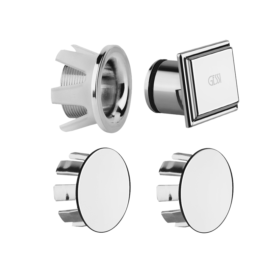 Gessi Überlaufdeckel chrom