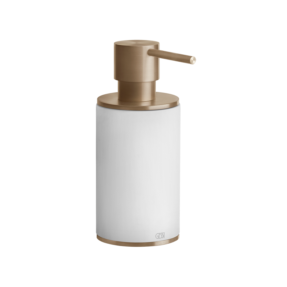 316Accessoires Stand-Seifenspender Glas hell