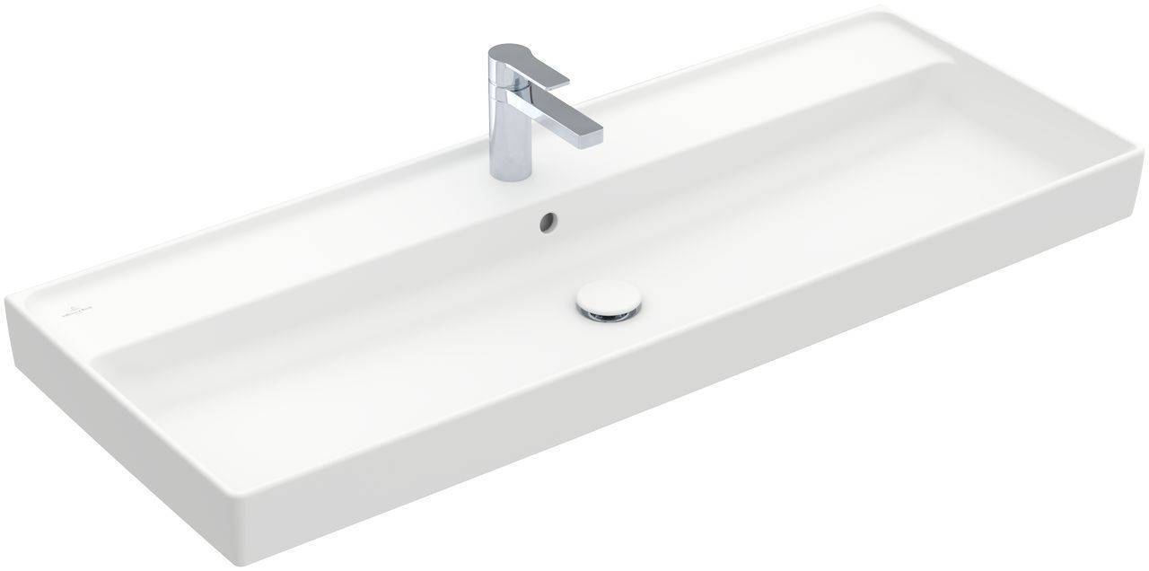 Villeroy & Boch Collaro Schrankwaschtisch 1200 x 470mm 1 Hahnloch, mit Überlauf