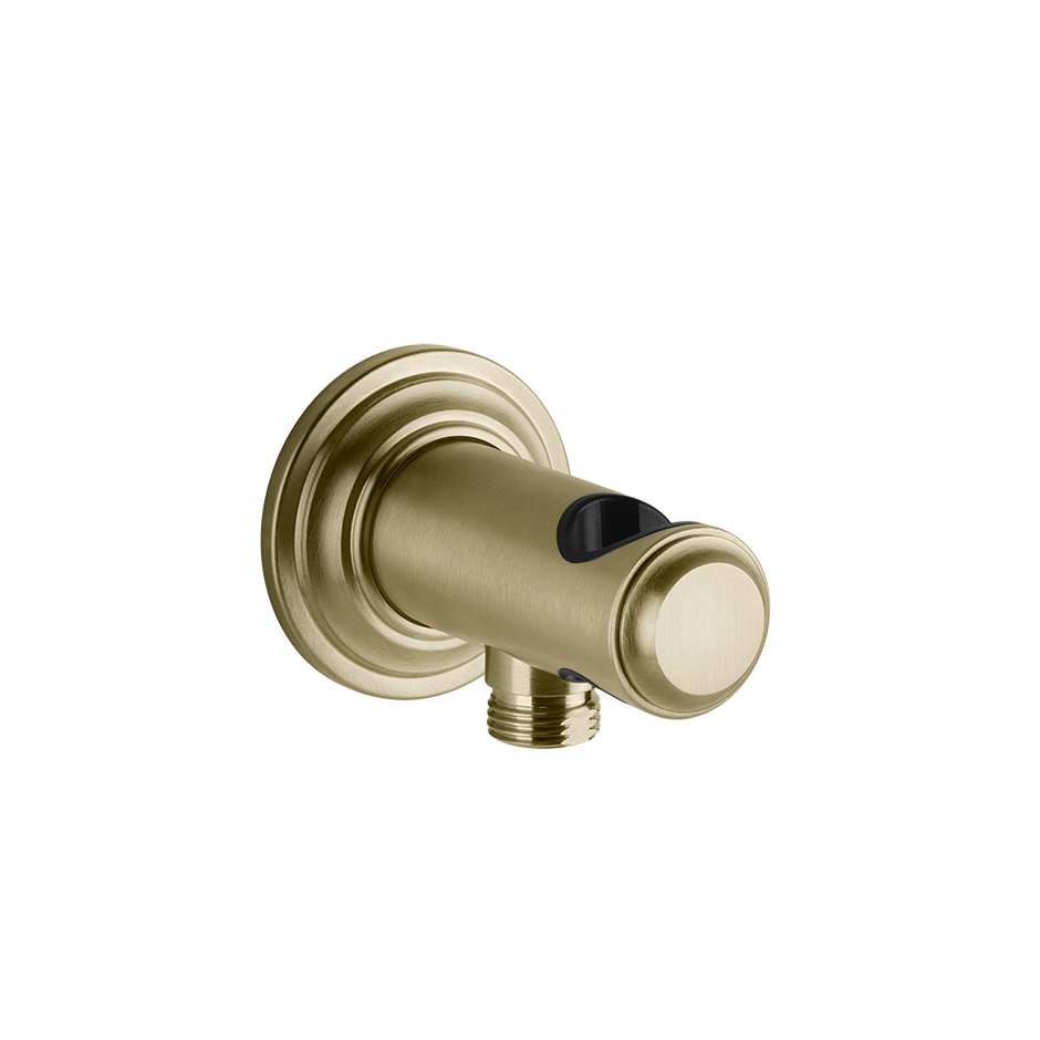 Gessi Venti20 Wandanschlussbogen mit Brausehalter