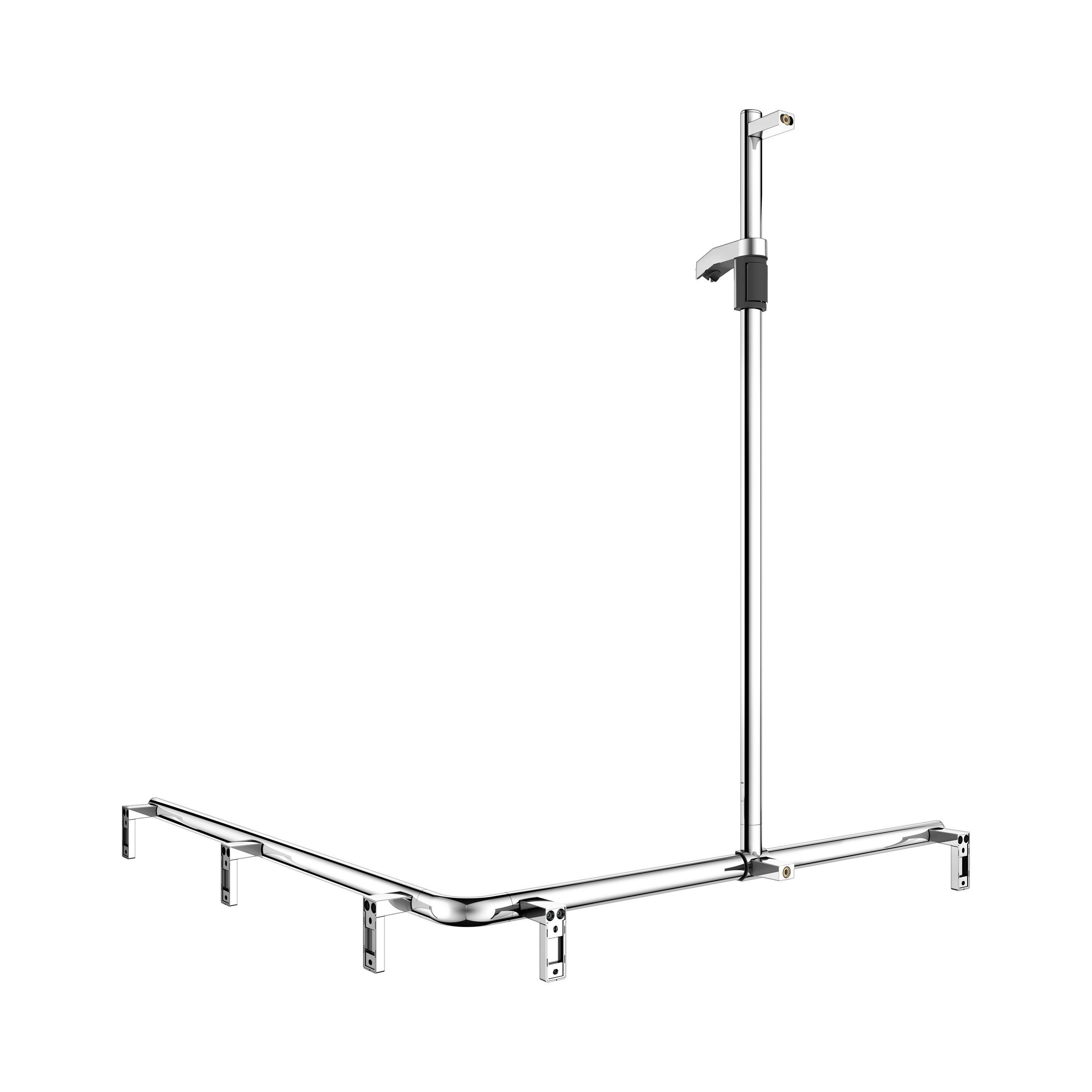 AXESS Duschhandlauf mit Brausestange linke Ausführung 1150/1150mm