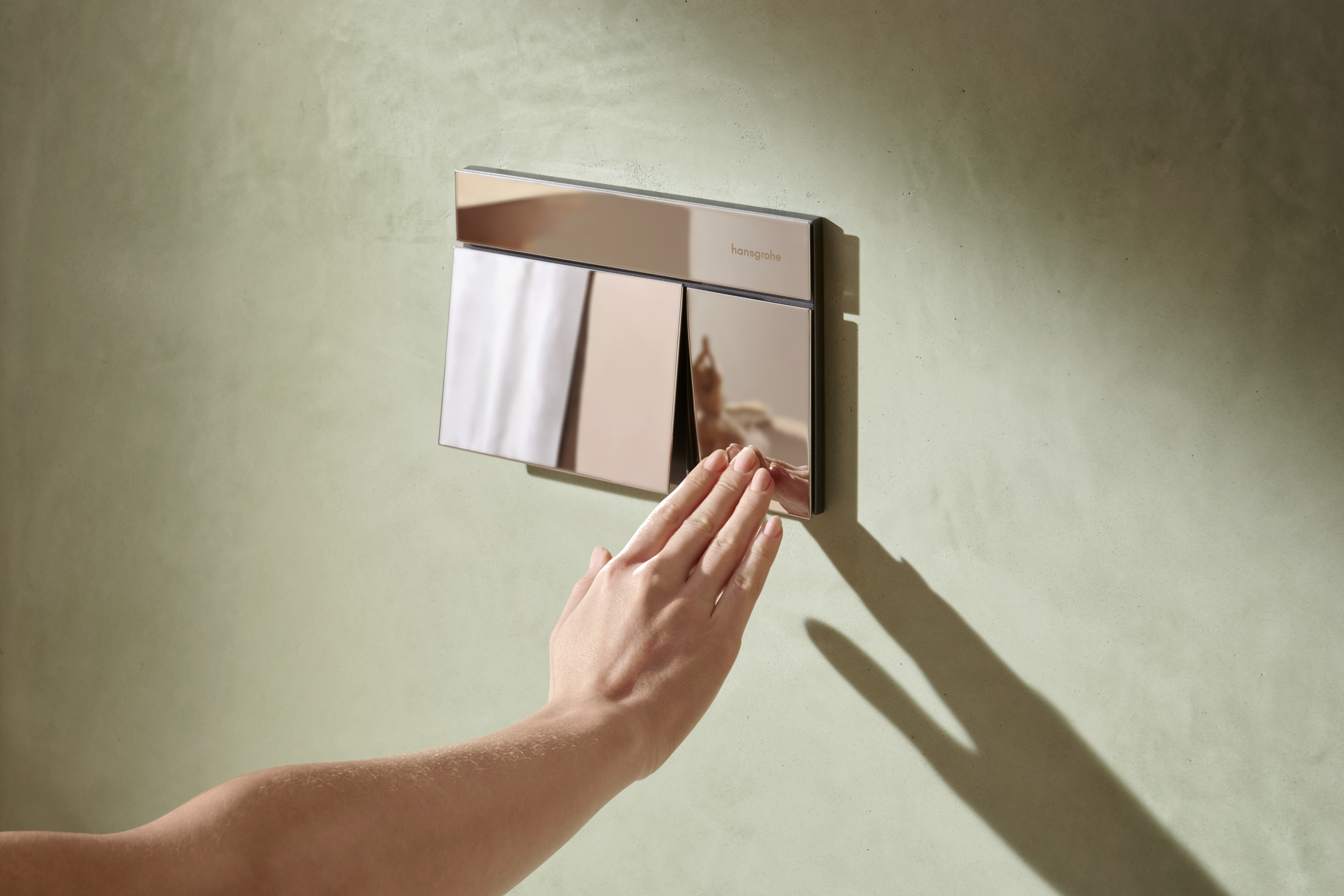 iFrame Element E WC flush plate for dual flush