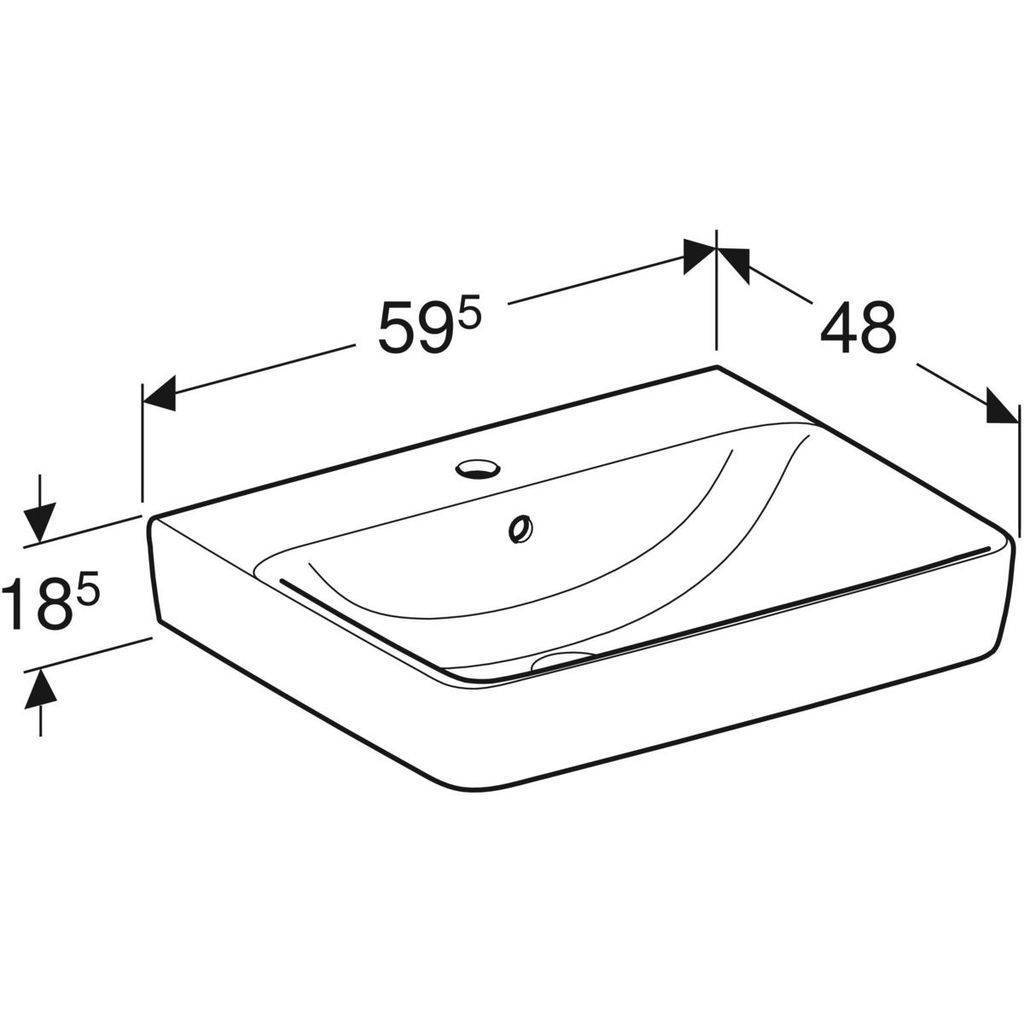 Renova Plan Waschtisch 60cm