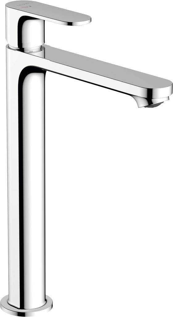 Hansgrohe Rebris S Einhebel-Waschtischmischer 240 CoolStart, EcoSmart, mit Ablaufgarnitur