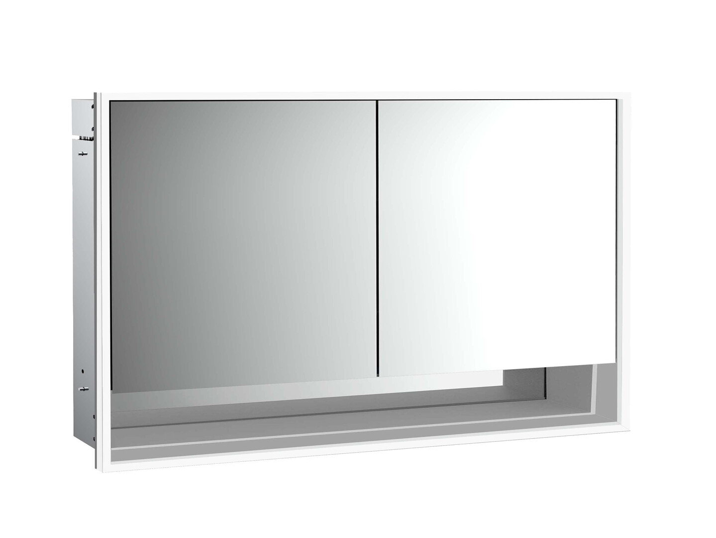 emco loft Spiegelschrank mit Unterfach, Unterputz, 1300mm