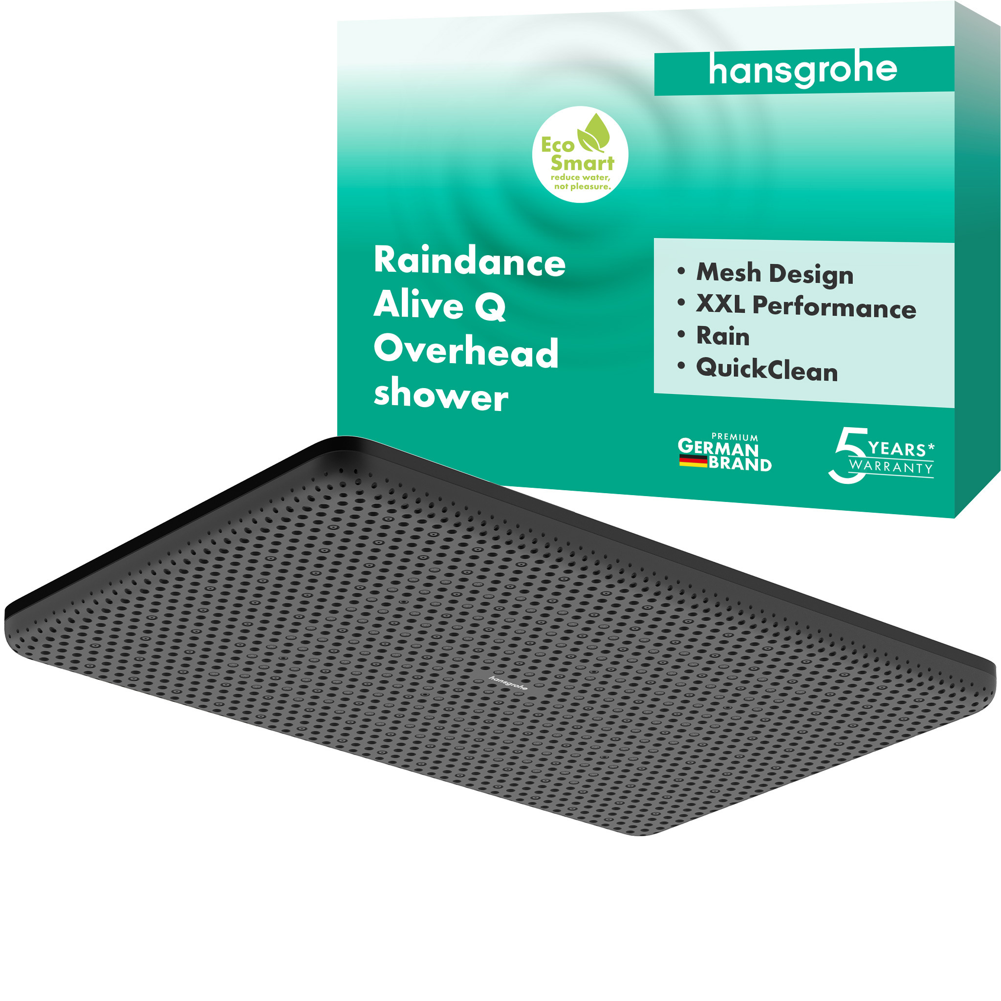 Hansgrohe Raindance Alive Q Kopfbrause 210/340 1 Strahlart wassersparend